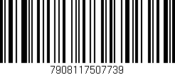 Código de barras (EAN, GTIN, SKU, ISBN): '7908117507739'