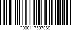 Código de barras (EAN, GTIN, SKU, ISBN): '7908117507869'