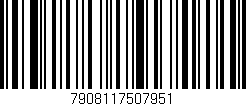 Código de barras (EAN, GTIN, SKU, ISBN): '7908117507951'