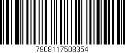 Código de barras (EAN, GTIN, SKU, ISBN): '7908117508354'