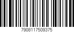 Código de barras (EAN, GTIN, SKU, ISBN): '7908117509375'