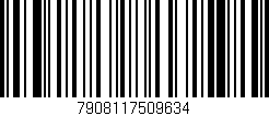 Código de barras (EAN, GTIN, SKU, ISBN): '7908117509634'