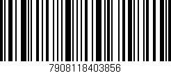 Código de barras (EAN, GTIN, SKU, ISBN): '7908118403856'