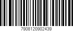 Código de barras (EAN, GTIN, SKU, ISBN): '7908120902439'