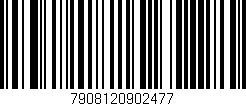 Código de barras (EAN, GTIN, SKU, ISBN): '7908120902477'