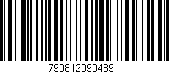 Código de barras (EAN, GTIN, SKU, ISBN): '7908120904891'