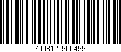 Código de barras (EAN, GTIN, SKU, ISBN): '7908120906499'