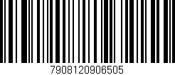 Código de barras (EAN, GTIN, SKU, ISBN): '7908120906505'