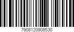 Código de barras (EAN, GTIN, SKU, ISBN): '7908120908530'