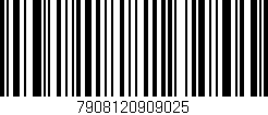Código de barras (EAN, GTIN, SKU, ISBN): '7908120909025'