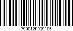 Código de barras (EAN, GTIN, SKU, ISBN): '7908120909186'