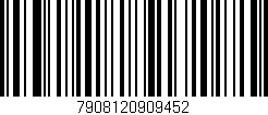 Código de barras (EAN, GTIN, SKU, ISBN): '7908120909452'