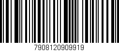 Código de barras (EAN, GTIN, SKU, ISBN): '7908120909919'