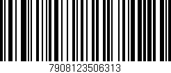 Código de barras (EAN, GTIN, SKU, ISBN): '7908123506313'
