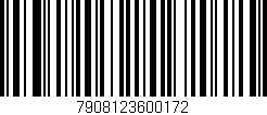 Código de barras (EAN, GTIN, SKU, ISBN): '7908123600172'