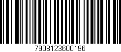 Código de barras (EAN, GTIN, SKU, ISBN): '7908123600196'