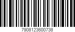Código de barras (EAN, GTIN, SKU, ISBN): '7908123600738'