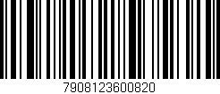 Código de barras (EAN, GTIN, SKU, ISBN): '7908123600820'