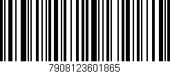 Código de barras (EAN, GTIN, SKU, ISBN): '7908123601865'