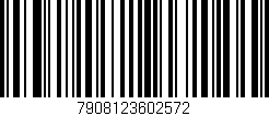 Código de barras (EAN, GTIN, SKU, ISBN): '7908123602572'