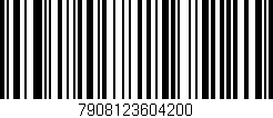 Código de barras (EAN, GTIN, SKU, ISBN): '7908123604200'