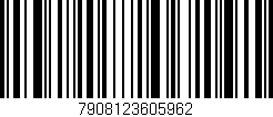Código de barras (EAN, GTIN, SKU, ISBN): '7908123605962'