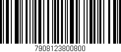 Código de barras (EAN, GTIN, SKU, ISBN): '7908123800800'