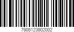 Código de barras (EAN, GTIN, SKU, ISBN): '7908123802002'