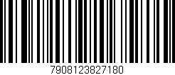 Código de barras (EAN, GTIN, SKU, ISBN): '7908123827180'