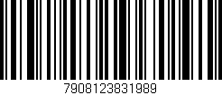 Código de barras (EAN, GTIN, SKU, ISBN): '7908123831989'