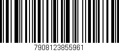 Código de barras (EAN, GTIN, SKU, ISBN): '7908123855961'