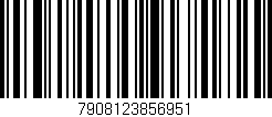 Código de barras (EAN, GTIN, SKU, ISBN): '7908123856951'