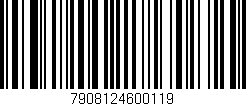 Código de barras (EAN, GTIN, SKU, ISBN): '7908124600119'