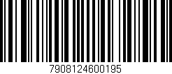 Código de barras (EAN, GTIN, SKU, ISBN): '7908124600195'