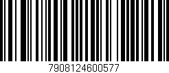 Código de barras (EAN, GTIN, SKU, ISBN): '7908124600577'