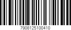 Código de barras (EAN, GTIN, SKU, ISBN): '7908125100410'