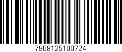 Código de barras (EAN, GTIN, SKU, ISBN): '7908125100724'