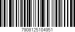 Código de barras (EAN, GTIN, SKU, ISBN): '7908125104951'