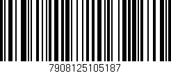 Código de barras (EAN, GTIN, SKU, ISBN): '7908125105187'