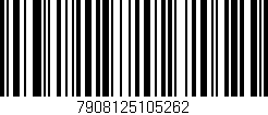 Código de barras (EAN, GTIN, SKU, ISBN): '7908125105262'