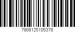 Código de barras (EAN, GTIN, SKU, ISBN): '7908125105378'