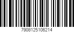 Código de barras (EAN, GTIN, SKU, ISBN): '7908125106214'