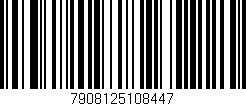Código de barras (EAN, GTIN, SKU, ISBN): '7908125108447'