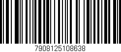 Código de barras (EAN, GTIN, SKU, ISBN): '7908125108638'