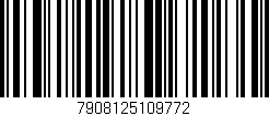 Código de barras (EAN, GTIN, SKU, ISBN): '7908125109772'