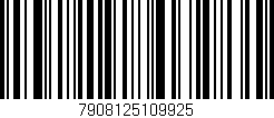 Código de barras (EAN, GTIN, SKU, ISBN): '7908125109925'