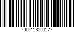 Código de barras (EAN, GTIN, SKU, ISBN): '7908126300277'