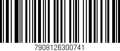 Código de barras (EAN, GTIN, SKU, ISBN): '7908126300741'