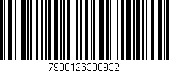 Código de barras (EAN, GTIN, SKU, ISBN): '7908126300932'