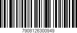 Código de barras (EAN, GTIN, SKU, ISBN): '7908126300949'